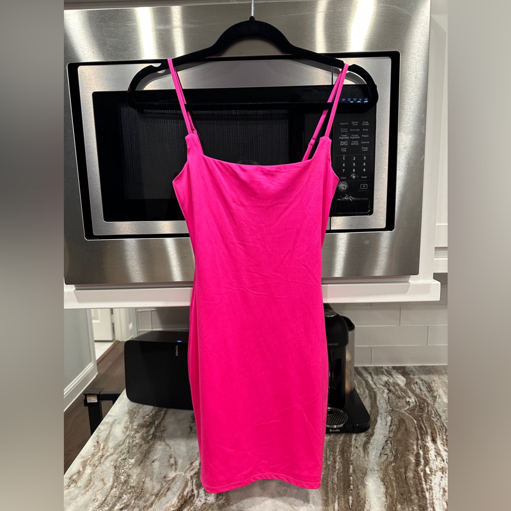 H:Ours Hot Pink Mini Dress Size Xsmall